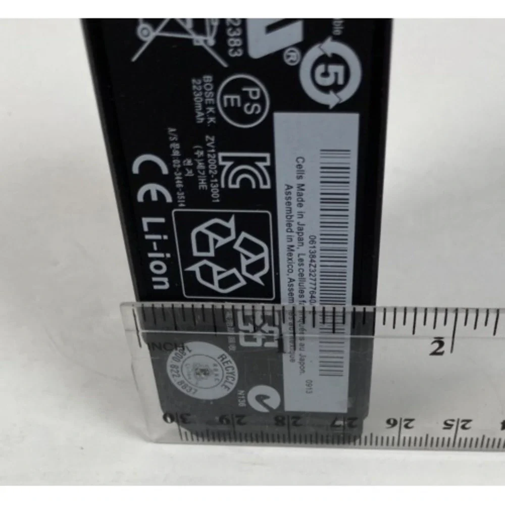 Rechargeable lithium-ion battery pack, Model 061384‎ Bose (4a3)